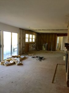 Clinic Area after demolition