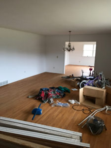 Reception Area Before